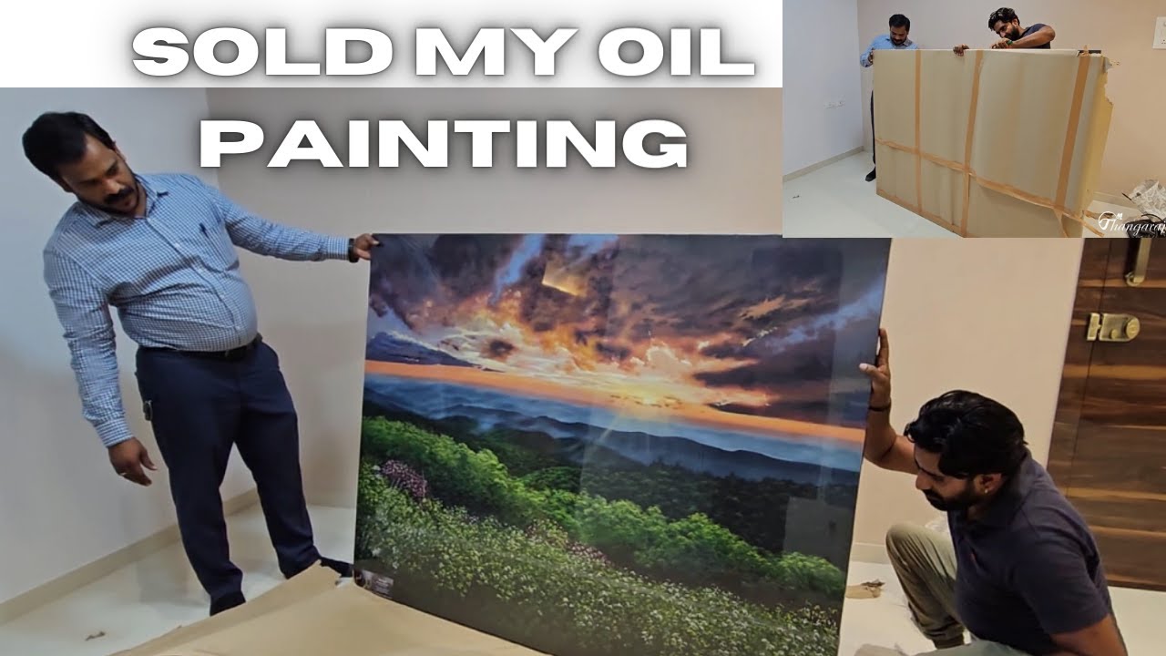 Sold Masterpiece Archival Crate & Packaging Proof - Thangaraj Arts custom commission