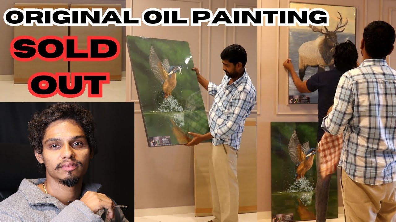 White-Glove Insured Artwork Dispatch - Thangaraj Arts custom commission