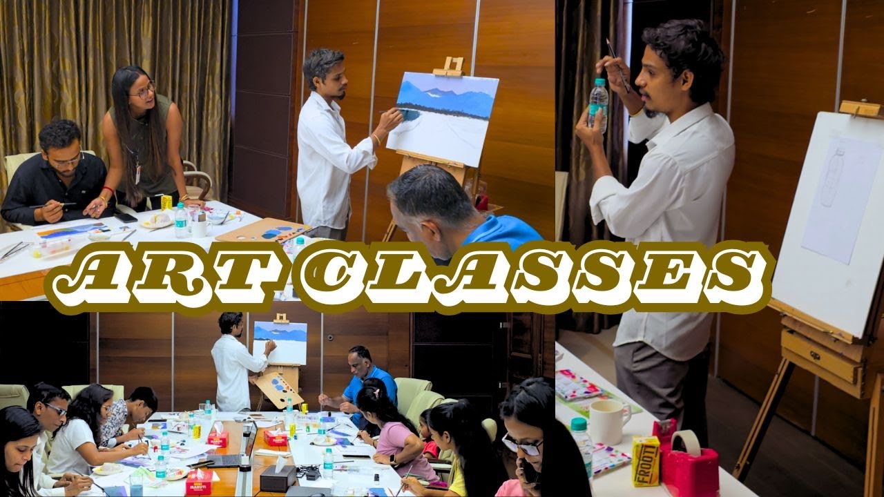 Corporate Art Workshops with Master Artist Thangaraj in Mumbai